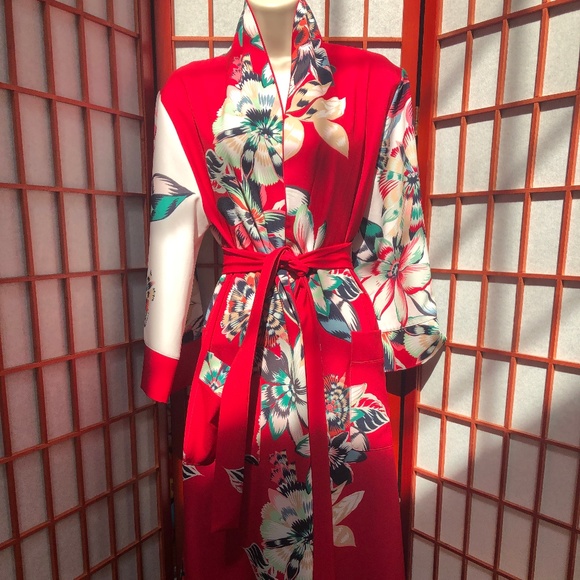 New York & Company Jackets & Blazers - Gabrielle Union Collection Floral Kimono Jacket